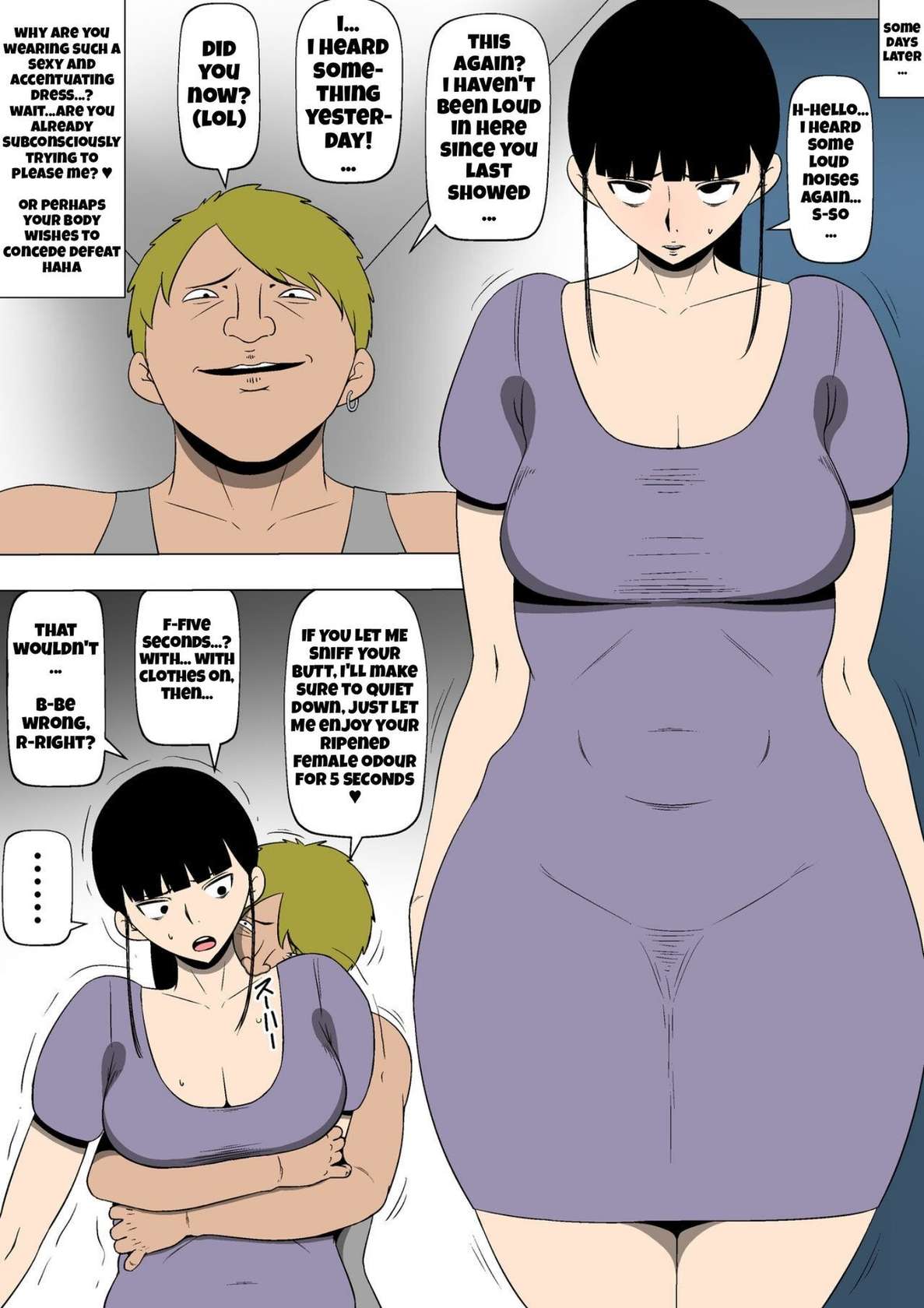 [Doujin Mukashibanashi] My mother is in a sexual relationship with the man next-door