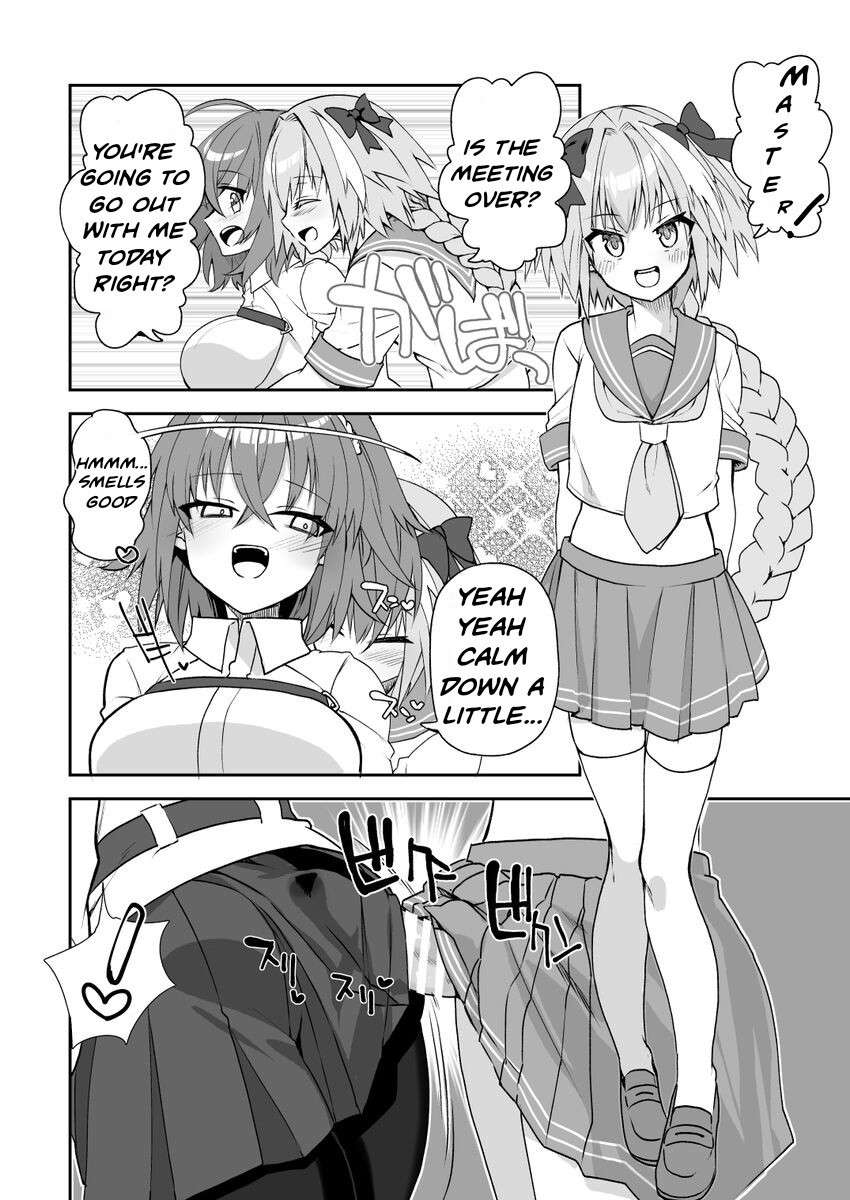 [Tanaka Aki] Seme Astolfo x Gudako Manga (Fate/Grand Order)