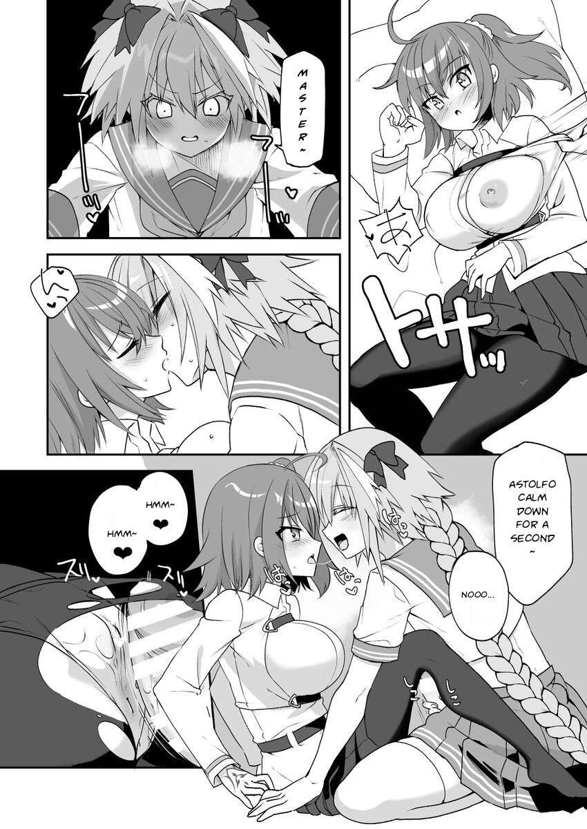 [Tanaka Aki] Seme Astolfo x Gudako Manga (Fate/Grand Order)