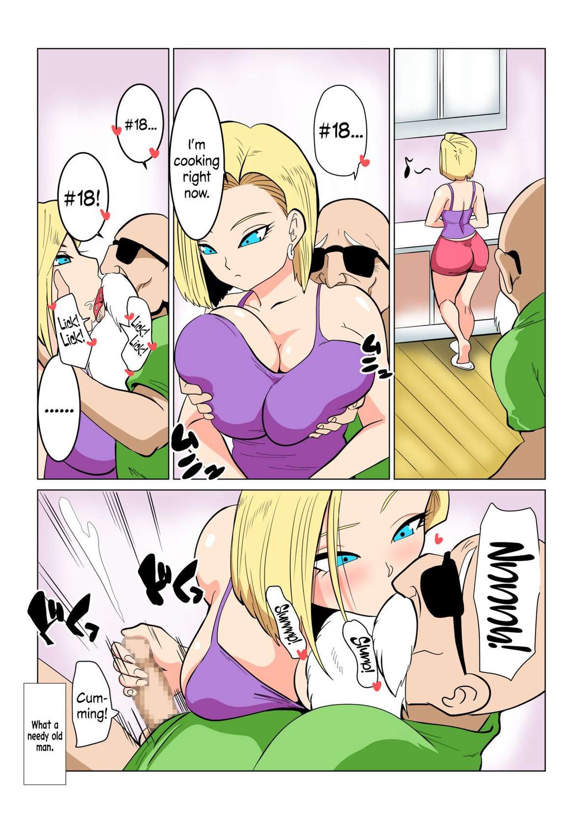 [DONAORA889 (DONAORA)] DRAGON-HOLE Kinpatsu no Hitozuma Hen | DRAGON-HOLE Blonde Housewife Edition (Dragon Ball Z) [English] {Doujins.com}