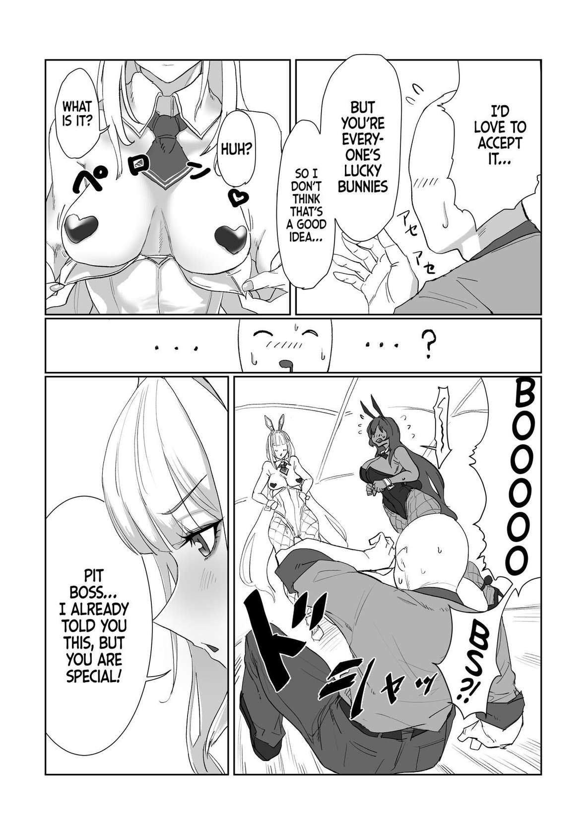 [SaltmuS (mus)] Twin Bunny's Extra Fortune Charge (Goddess of Victory: Nikke) [English] [Glivakea] [Digital]