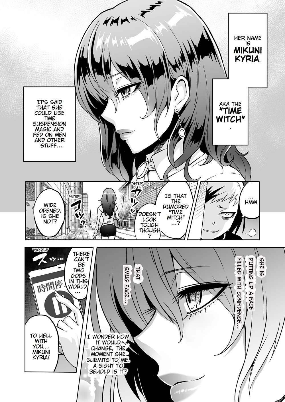 Jikan No Majo 3 ~Eroi Onee-San Ni Jikan Teishi Sarete Tokoton Iroiro Sarechau Ohanashi~