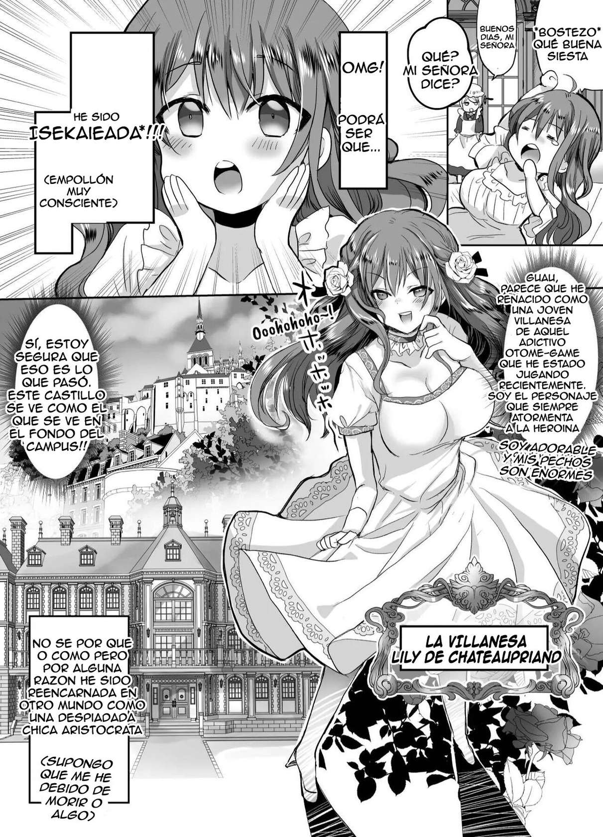 [Whisker Pad (Mofuo)] Colegiala fangirl de NPCs reencarna como la hija de la villana ~La Tragedia~ Parte 1