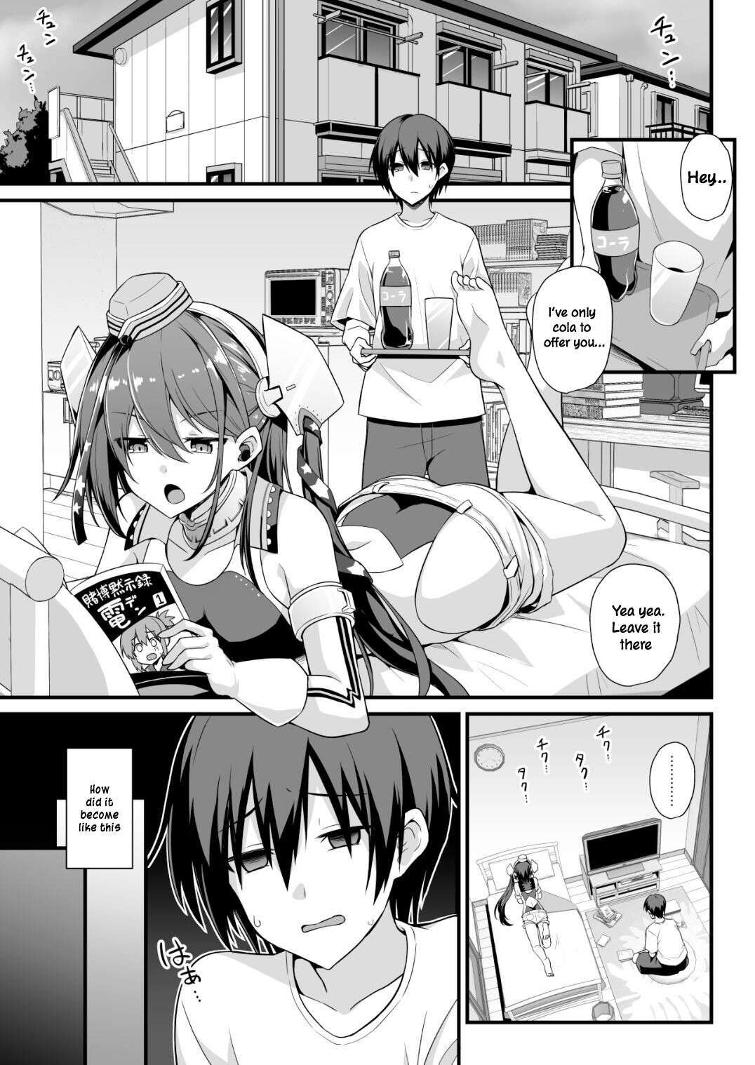 [Akutensoushin (Kokutou Nikke)] Scamp-Chan wa Nikushokukei Joshi!! (Kantai Collection -KanColle-) [Digital] [English] [Tomoshibi+SquigglesJP]