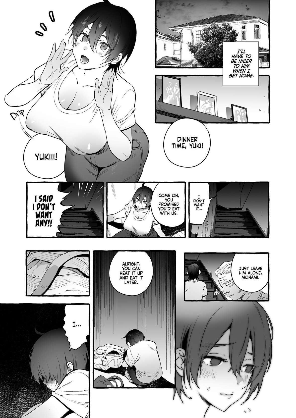 [Hibon (Itami)] Deka Tsuyo Mama wa Boku ni Amai.[English] {2d-market.com} [Decensored] [Digital]