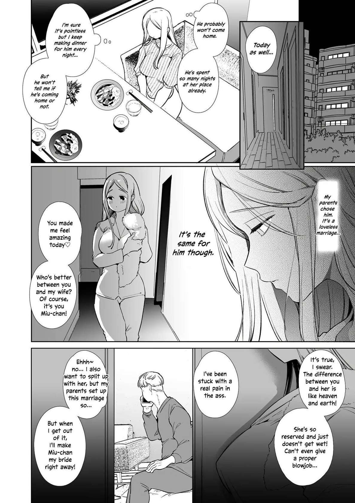 [Yatomomin (Wakita Gojo, Yamamoto Tomomitsu)] Kana-san NTR ~ Degradation of a Housewife by a Guy in an Alter Account ~ [English] (SAOE Translations) [Digital] [Decensored]