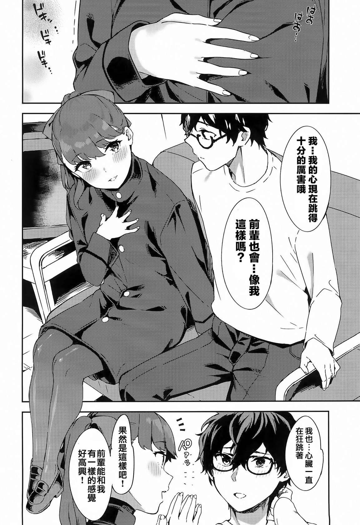 (COMIC1☆22) [Garimpeiro (Mame Denkyuu)] Yoshizawa-chan to (Persona 5) [Chinese] [橘子糖個人漢化]