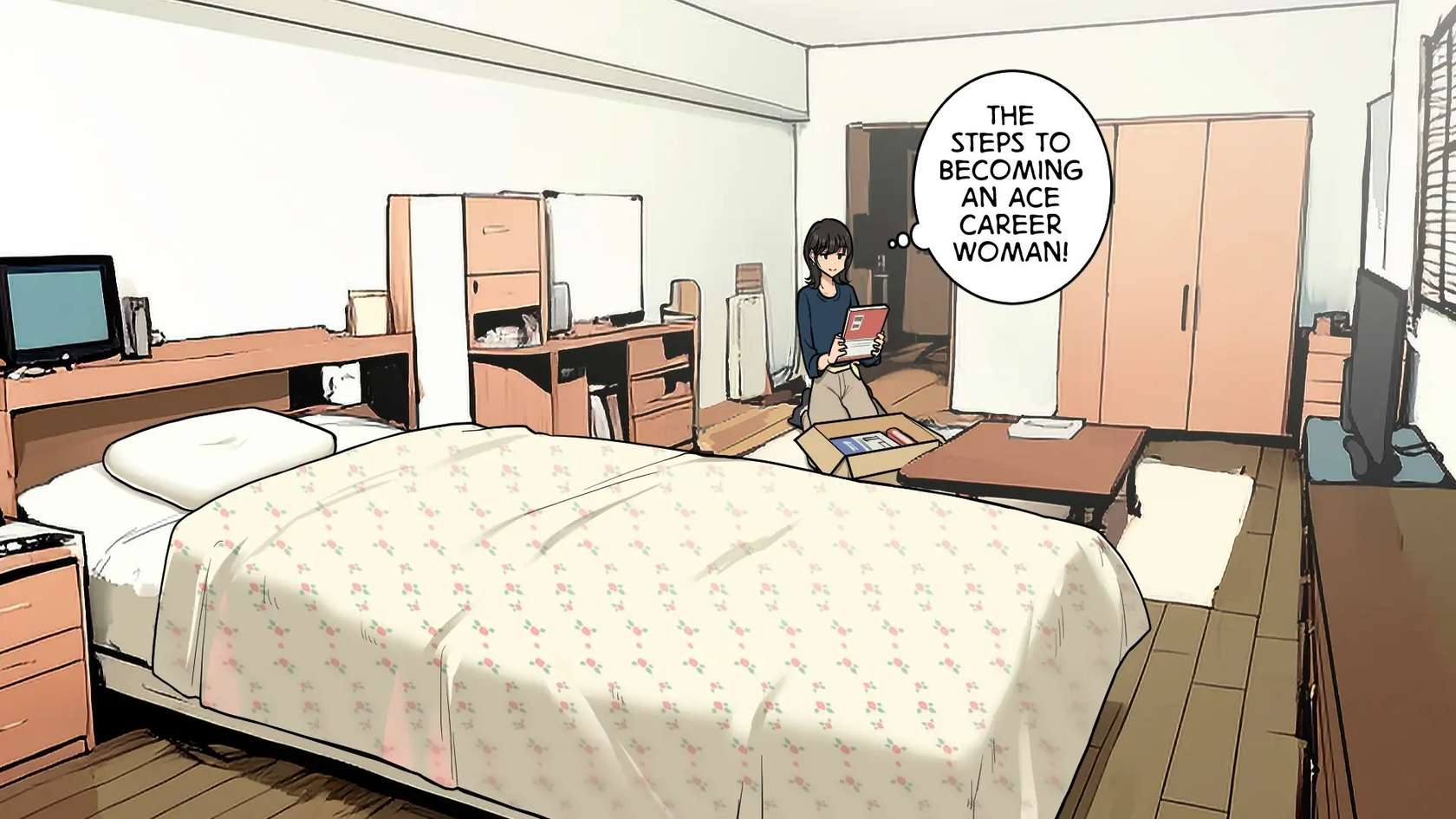 A Woman Whose Greetings To The Delivery Man Gradually Get Sloppier [Oneshot]