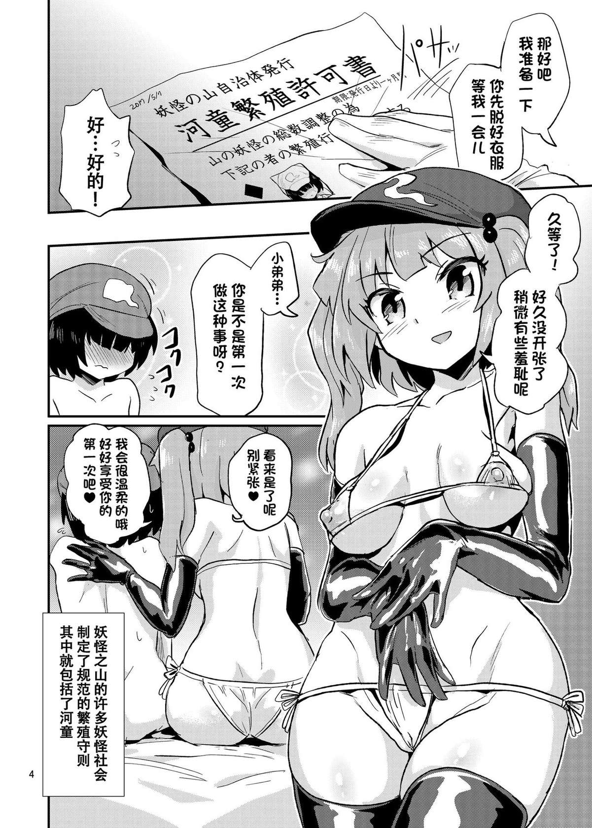 [蒟蒻鍋 (magifuro蒟蒻)] にとりおねえちゃんのだいじなおしごと (東方Project) [79%汉化组]