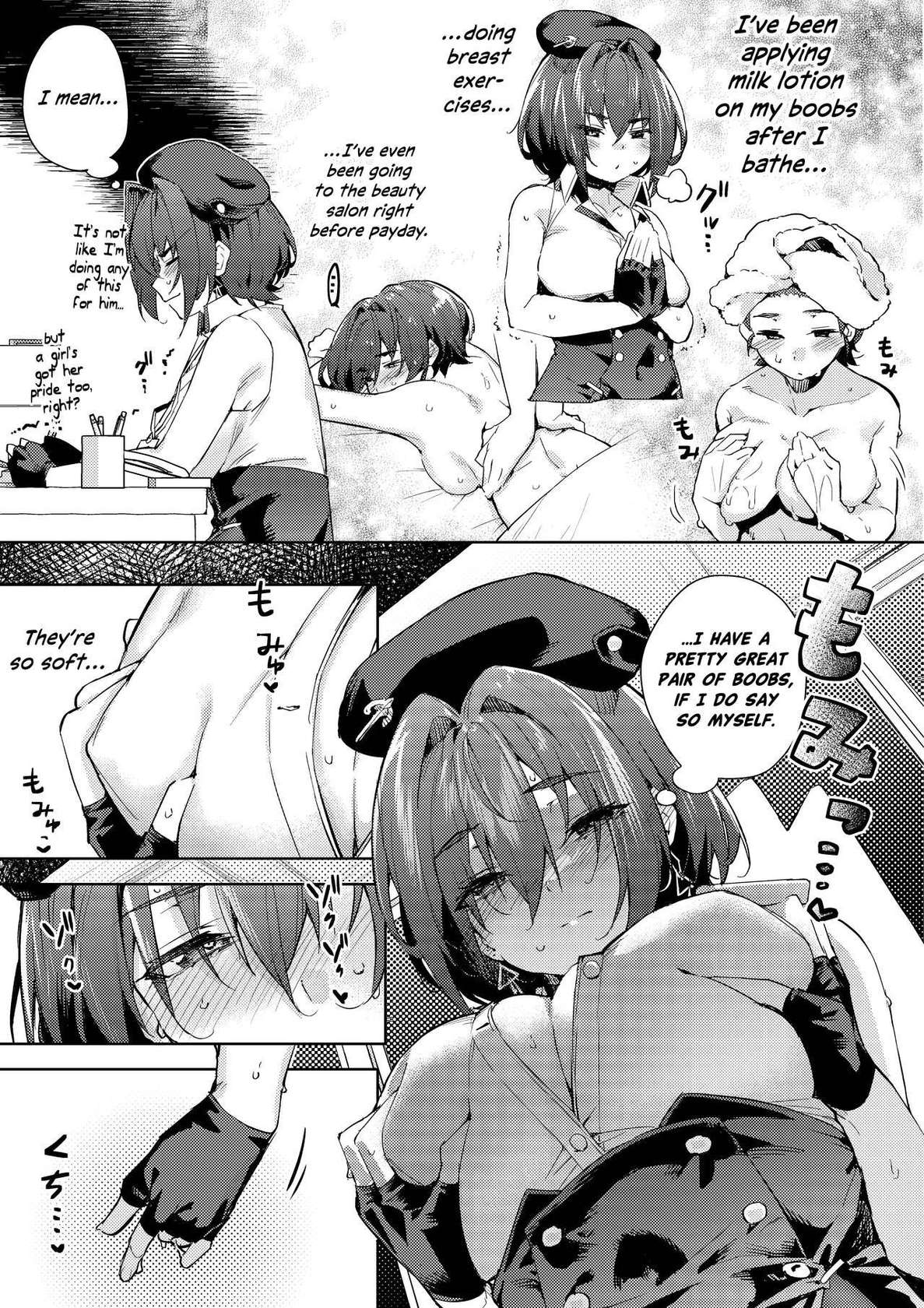 [Hikoushiki (CowBow)] Kyuuryou wa Omune ja Dame desu ka? | Can I Pay You With My Breasts? (Houshou Marine) [English] [Watson] [Digital]