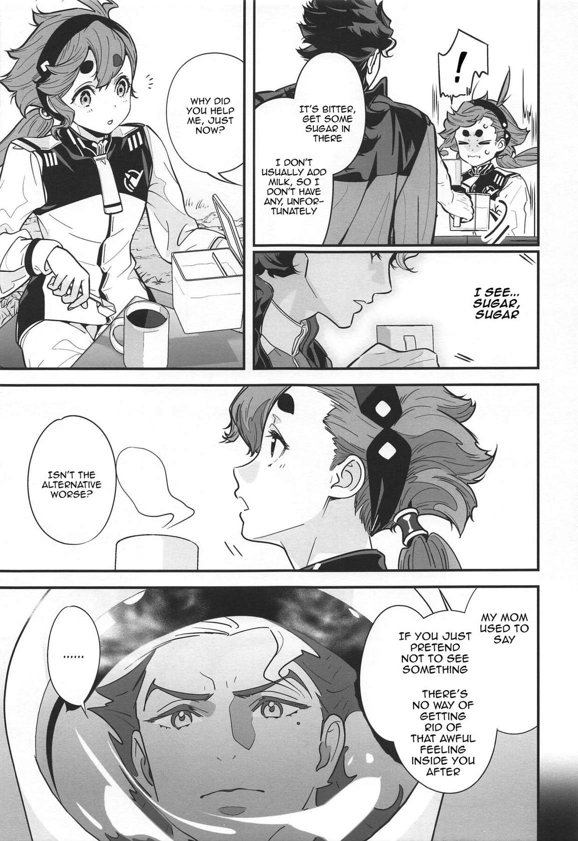 (Chou G Spirits 2023) [Renai Mangaka (Naruse Hirofumi)] Shittemasu! Oyakusoku tte Kurikaesun desu yo ne! (Mobile Suit Gundam: The Witch from Mercury)english doujins