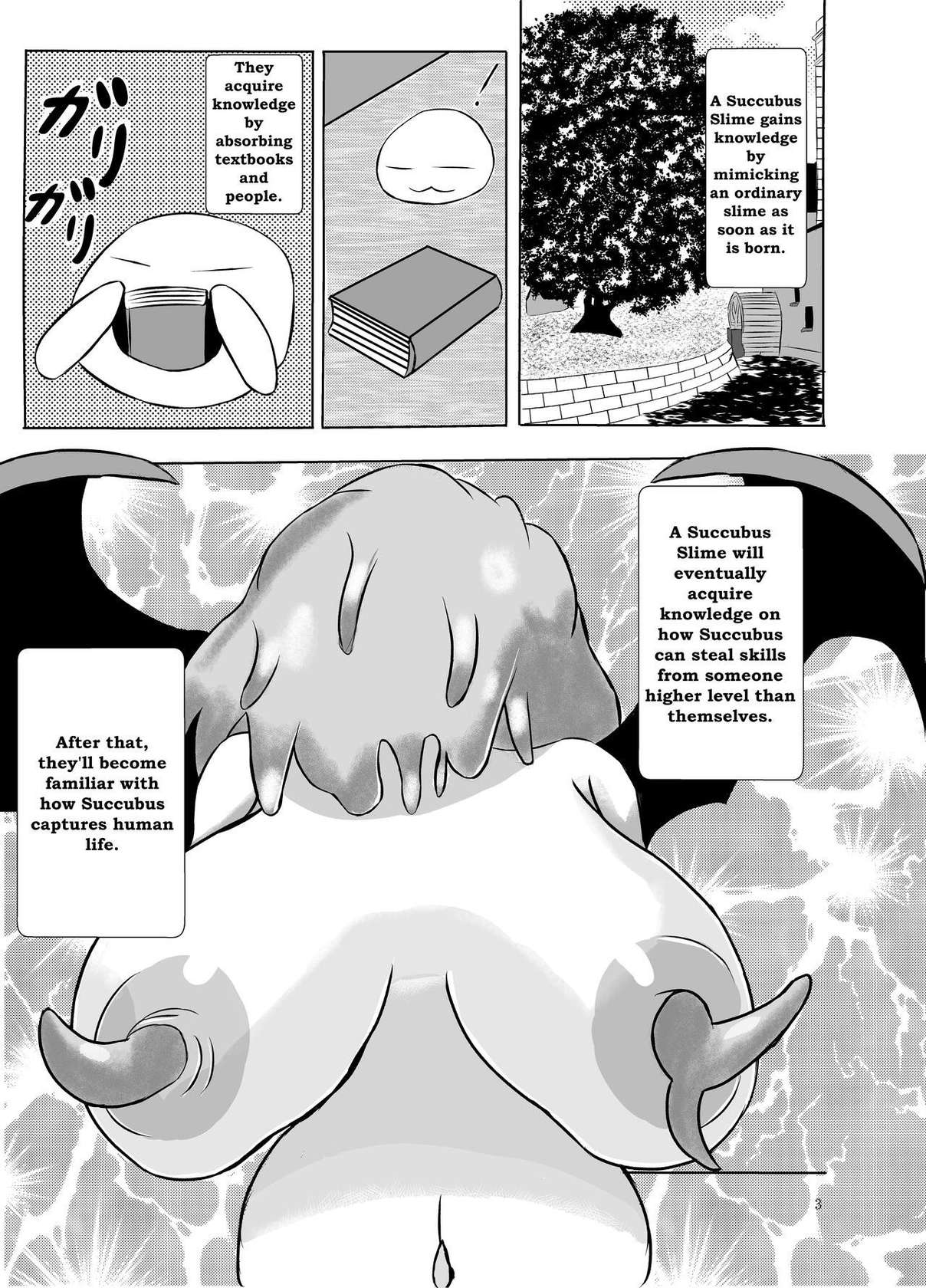 [Prince Cat (Nekohime Yuuka)] Succubus Gitai Slime ga Shota Yuusha o Gyaku Rape suru Hon | A Story About the Hero Who a Succubus Slime Mimic Raped. [English] [Digital]