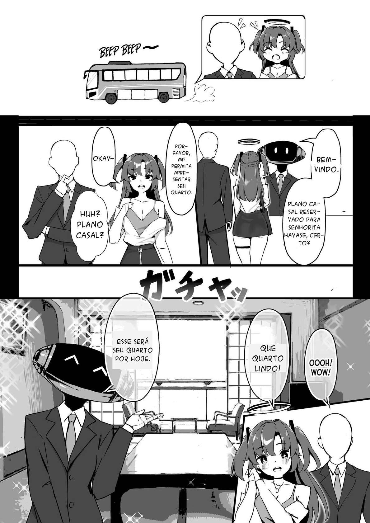 [Hoyhoy Colo] Seminar Kaikei wa Ecchi ga Shitai. Onsen Hen Zenpen - The accountant at seminar wants to have sex. (Blue Archive) [Portuguese-BR] [HQHentai.com.br] [Digital]