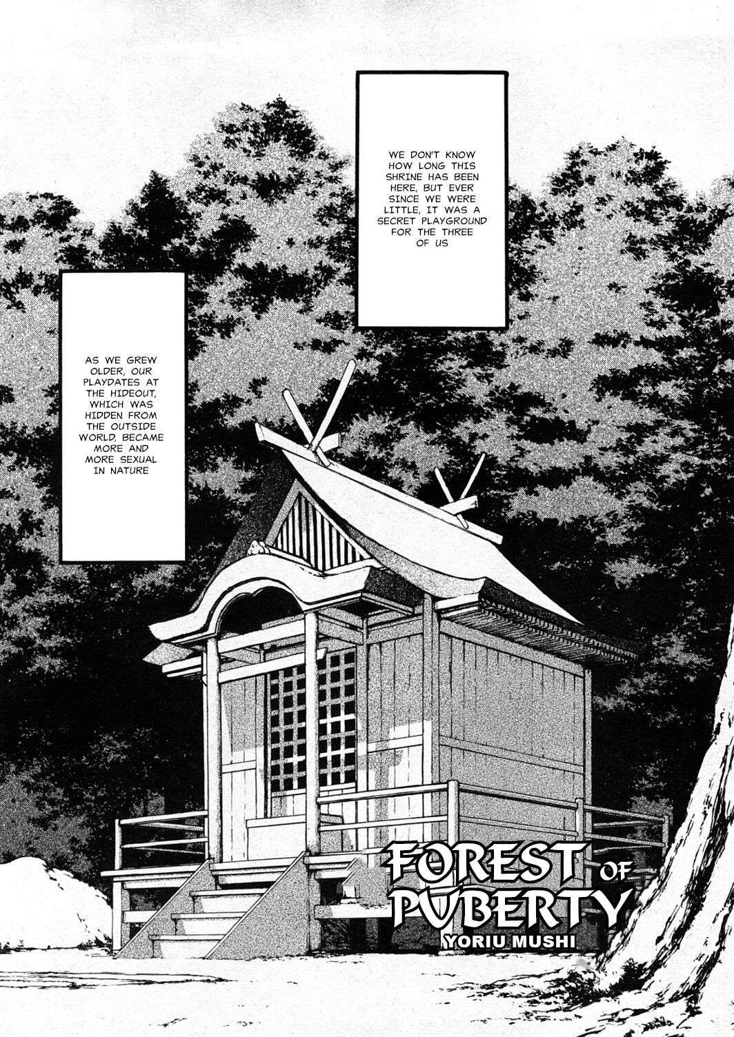 [Yoriu Mushi] Shishun no Mori-kun | Forest Of Puberty (COMIC MoeMax 2008-03) [English]