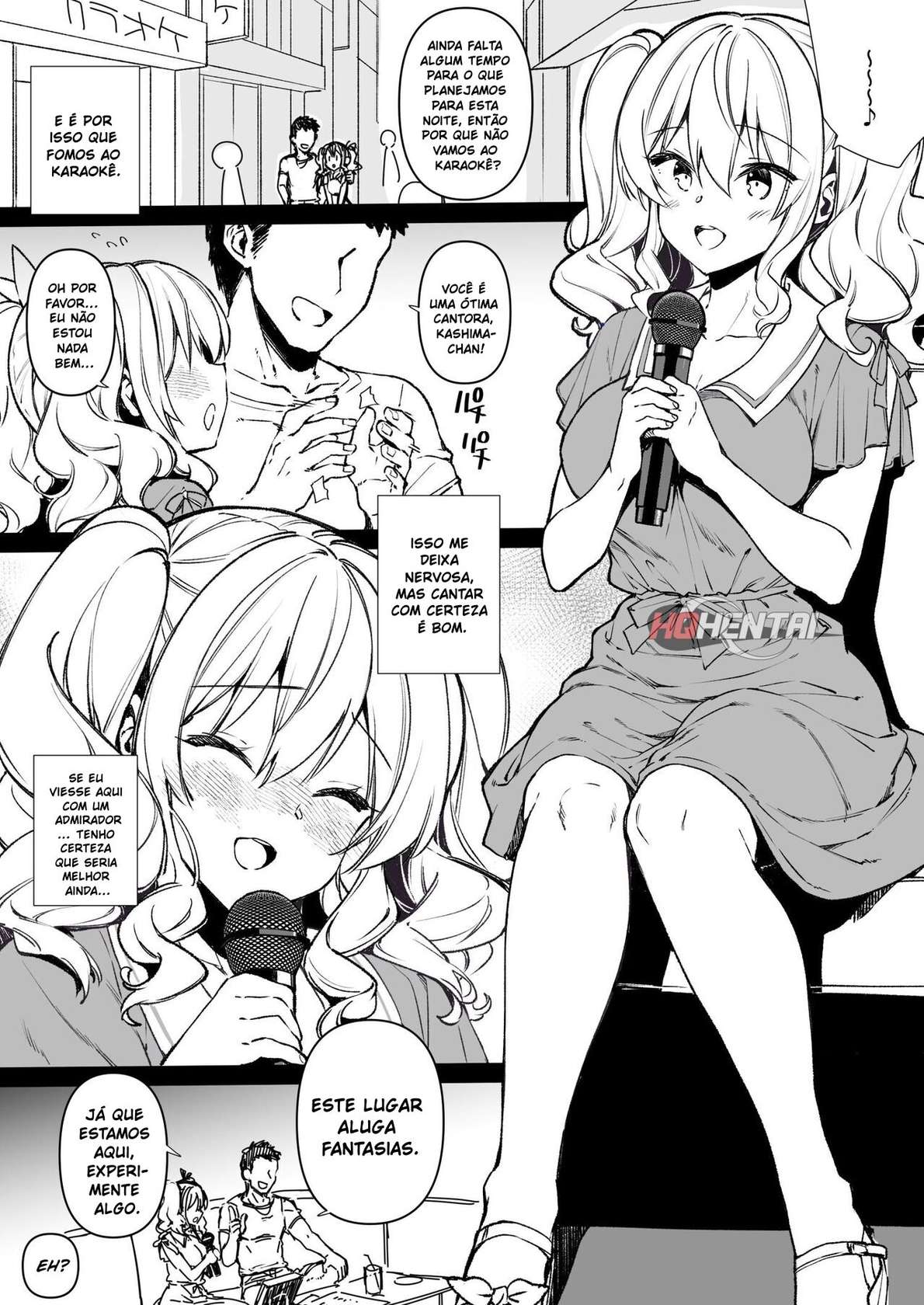 [CHIBIKKO KINGDOM (Kekocha)] Shitsuren Kashima to Karaoke H & Skeb Matome (Kantai Collection - KanColle-) [Portuguese-BR] [HQHentai.com.br] [Digital]