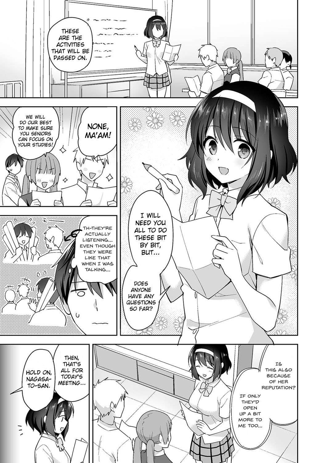 [Fuyuichi Monme] Amayakashi Jouzu no Nagasato-san~ Hokenshitsu de Yoshi Yoshi Ecchi!~ Ch. 12 [English]