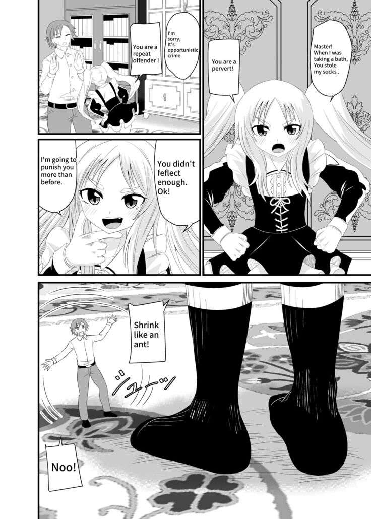 Isekai Maid Foot Fetish Story 4