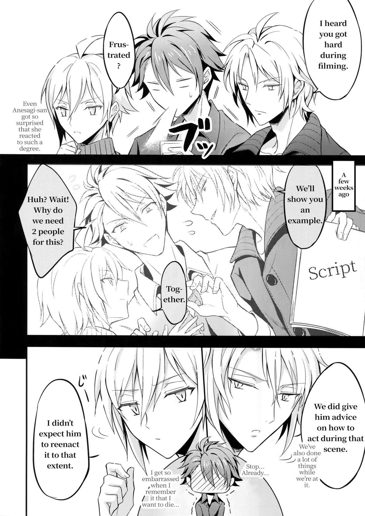 [Nounaihokan (K. K usako)] Nareru Made Tokkun Shiyouze – IDOLiSH 7 dj [EN]