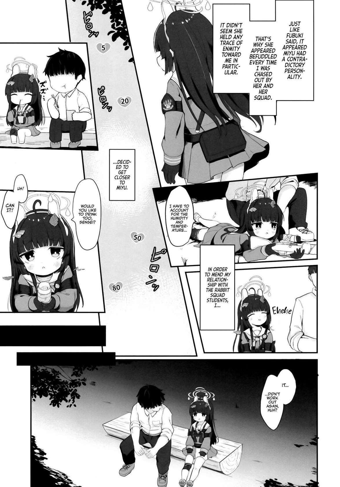 (C102) [Mugichoko Store (Mugichoko)] O o Furu Usagi wa Tatakareru (Blue Archive) | The Rabbit that Wags its Tail Gets Cuddles! [English] [Team Rabu2]