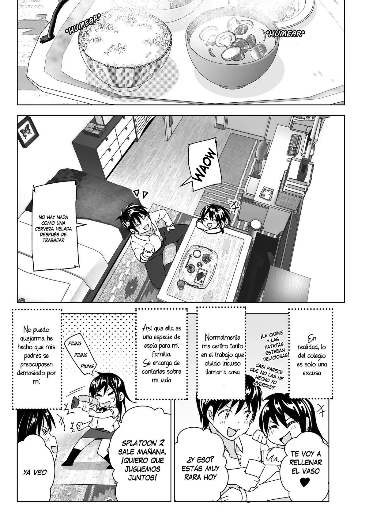 [Supe (Nakani)] Onii-chan to Issho! [Spanish] [arKram] [Decensored] [Digital]