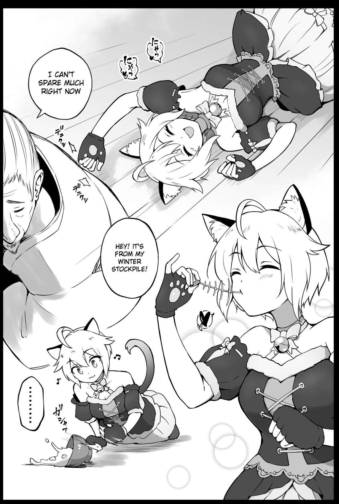 [Okiha] Mischievous cat and a breeding old geezer [English] [Gagak_Ireng]