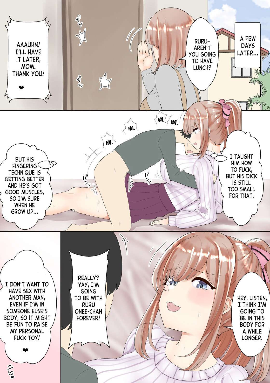 Possessing the neighborhood art student (Fantia) [English] [desudesu]