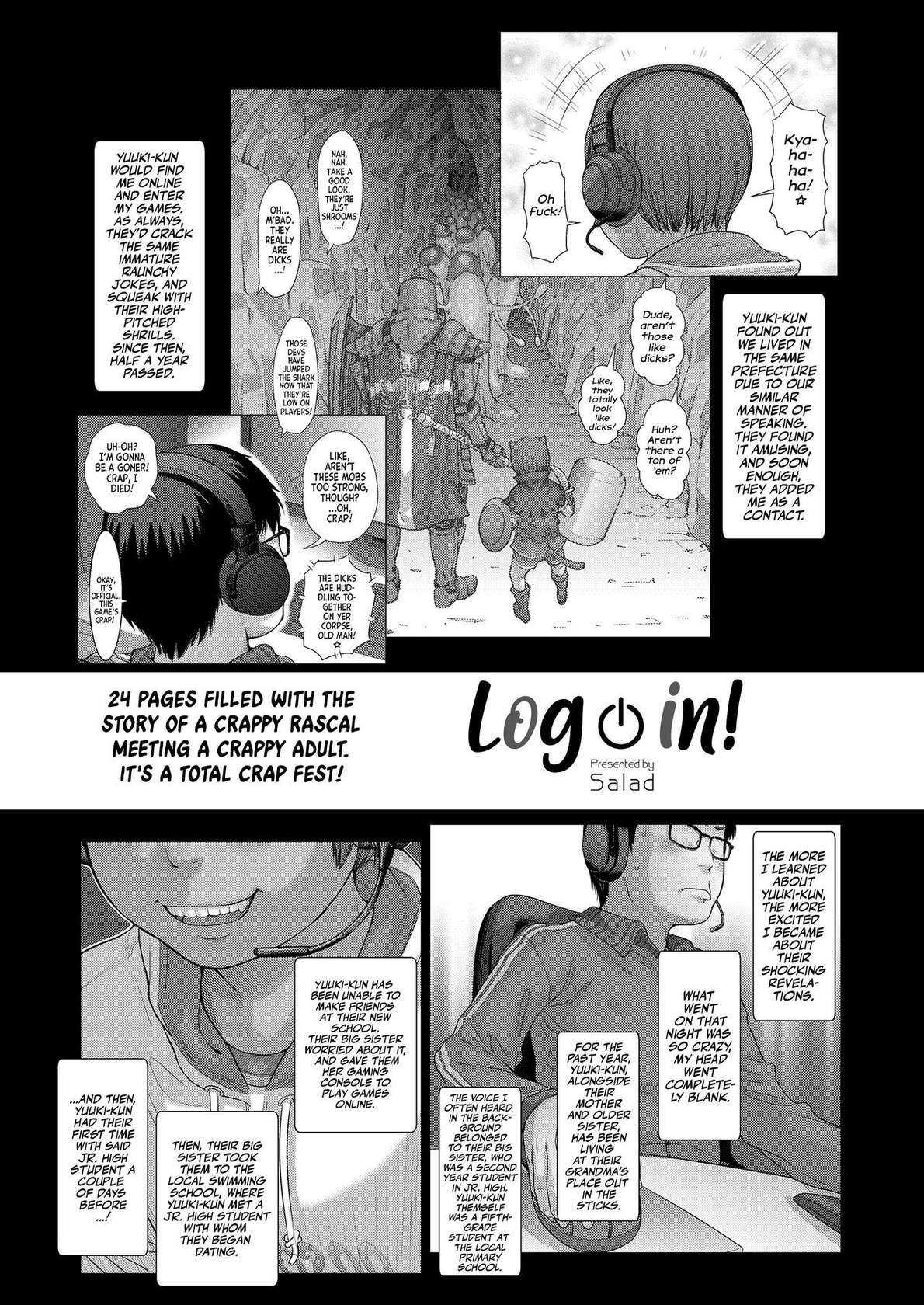 [Salad] Log In! (COMIC LO 2023-03) [English] [Team Rabu2] [Digital]