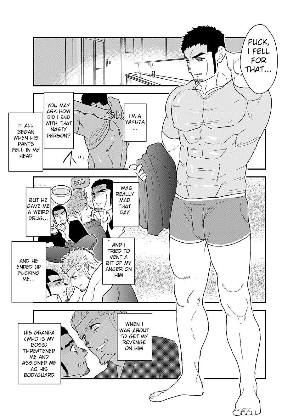 [Ikariyu (Yamome)] If you let the Yakuza cosplay as a Delivery Company [English] {A.R}