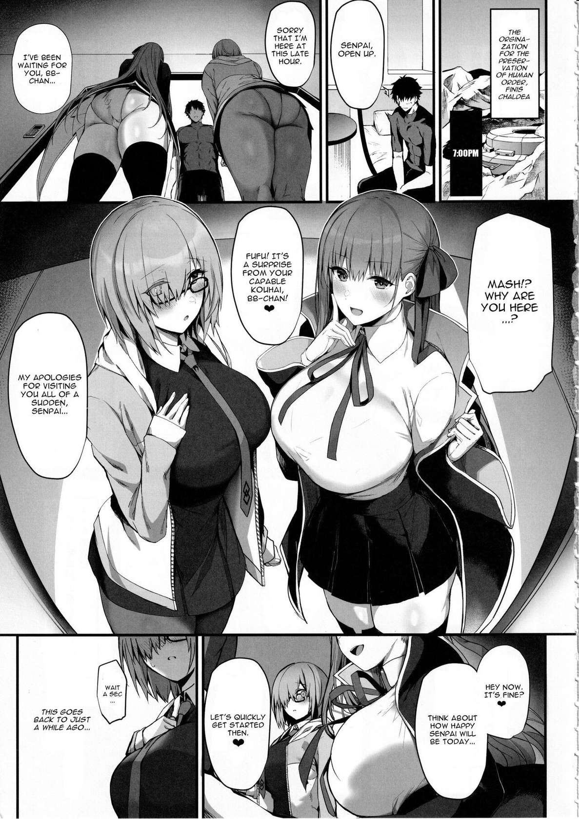 (C102) [Flock Blue (Blue_Gk)] Senpai Konomi no Kouhai ni Naremasu ka? (Fate/Grand Order) [English] [CGrascal]