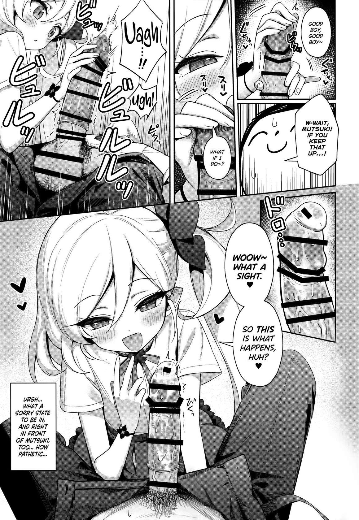 (C102) [Deadnoodles] Mutsuki wa Otona no Asobi ga Shitai | Mutsuki Wants to Have Some Grown-up Playtime (Blue Archive) [English] [Mesugaki]