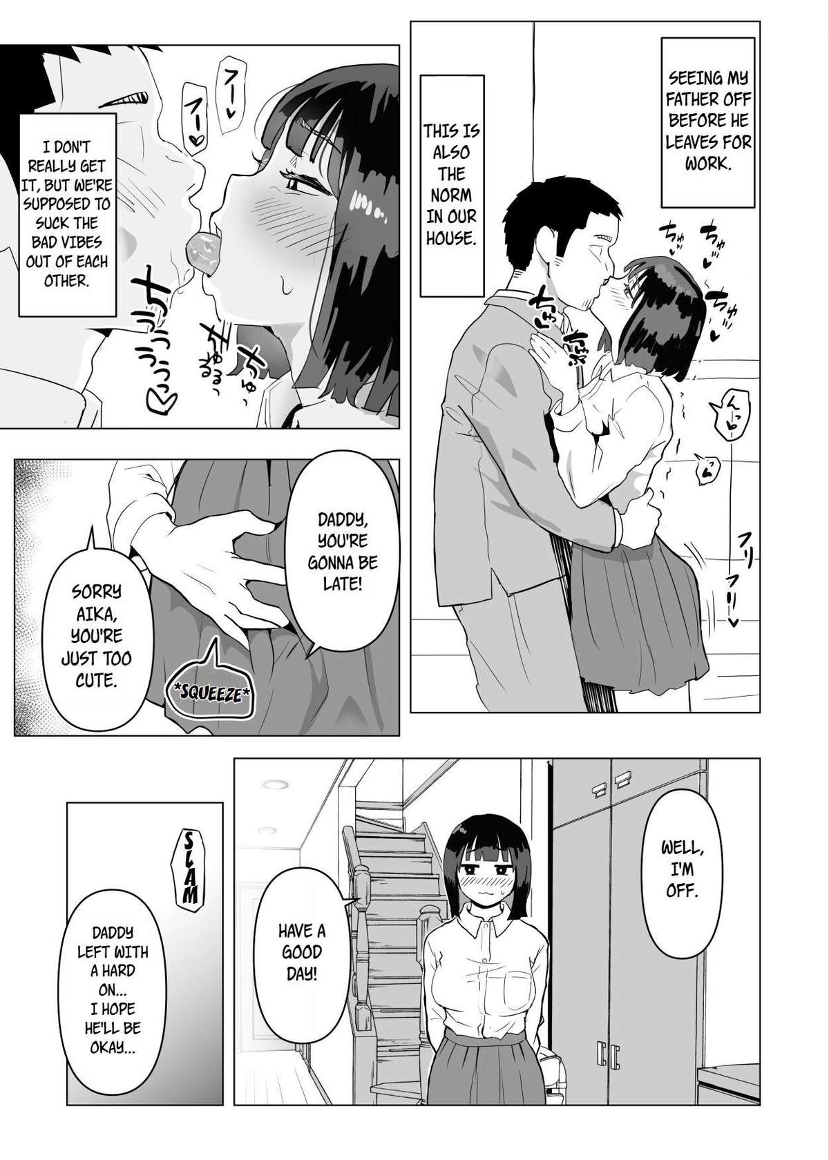 [Mochichimaru] Uchide wa kazoku sekkusu wa jōshikirashī | In My House, Family Sex Is the Norm [English] [WayVZ]