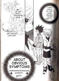 [Sunamori Yuuta] Jikakushoujou ni tsuite | About Obvious Symptoms (Hunter Chuuihou 2 Hunter x Hunter) [English] [Willeke4439]