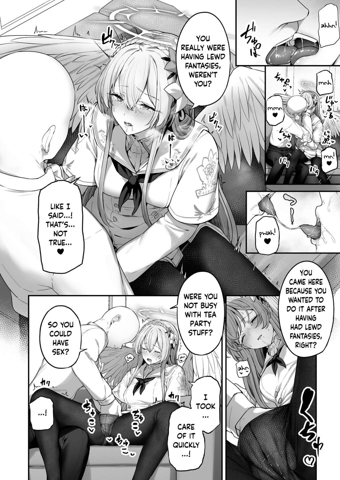 [Horumon Curry (Tobimura)] Watashitachi no Tea Party ga Sukebe na Hazu Arimasen! | Our Tea Party Host Can't Be A Pervert! (Blue Archive) [English] [Douzo Lad Translations] [Digital] [Digital]