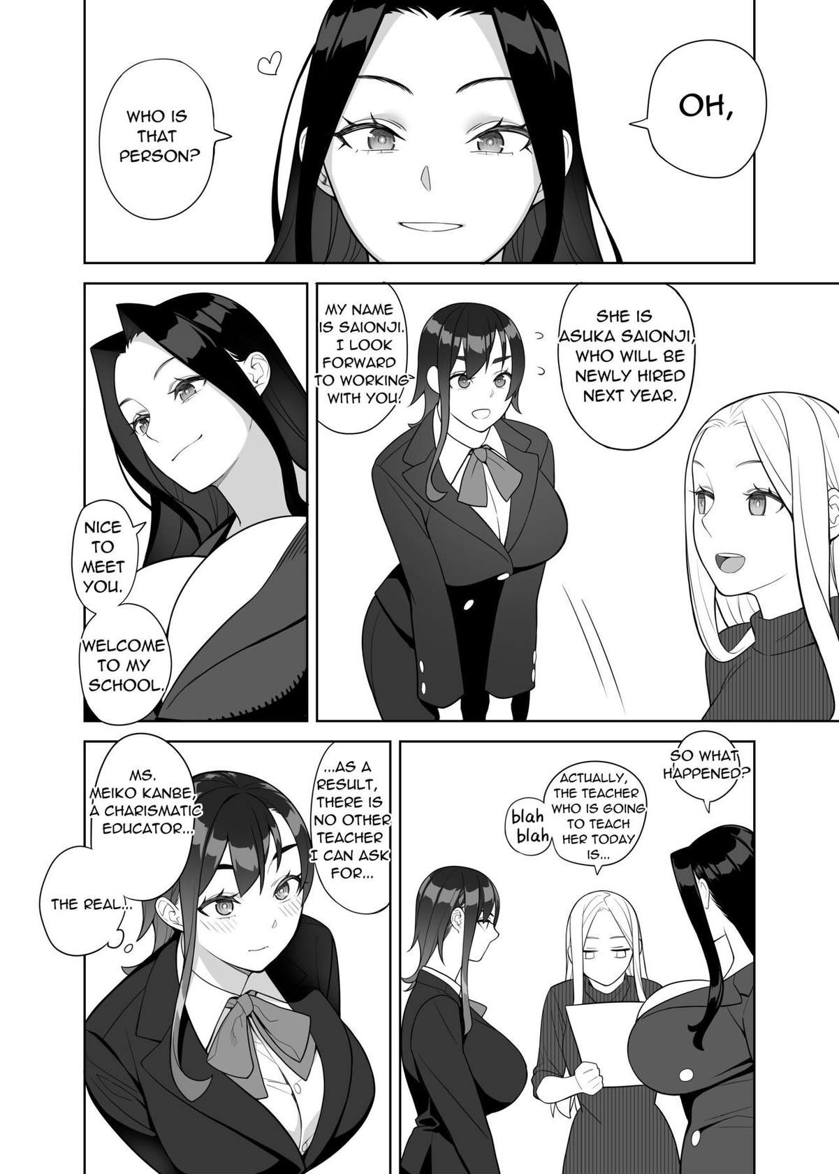 [Sangeri-ya (Hidarikiki)] Bakunyuu Teacher (Monster Boobs Teacher)