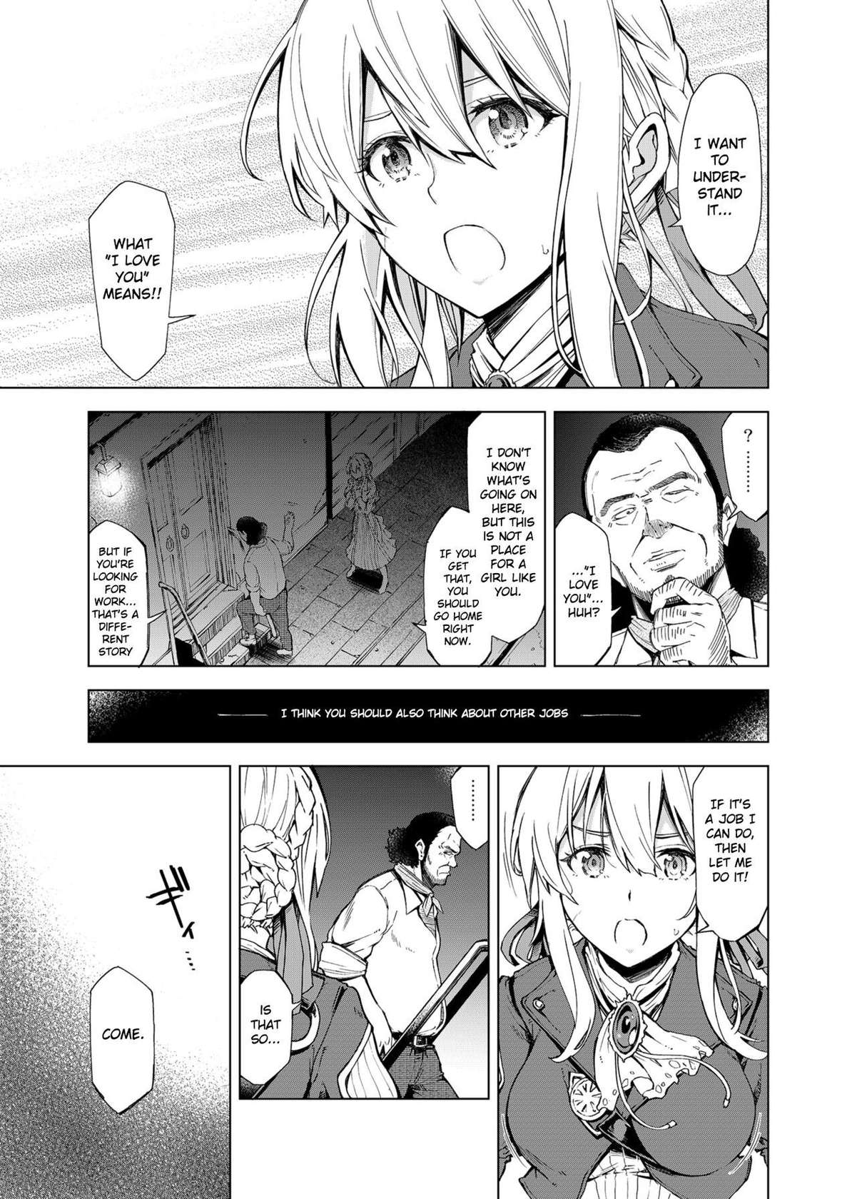 [SMUGGLER (Kazuwo Daisuke)] (I cannot) understand love. (Violet Evergarden) [English] [Gagak_Ireng] [Digital]