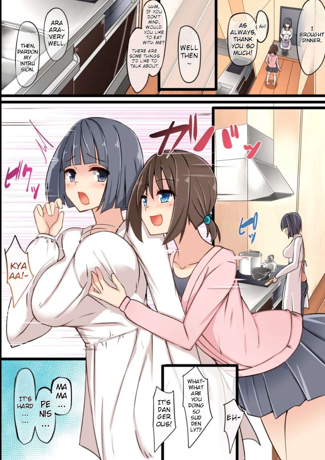 (Futaket 13.5) [Tapioca Box (Nyuuhin)] Futanari mama ni amaeta i~tsu! | I want to be spoiled by my futanari mama! [Digital] (Translated)