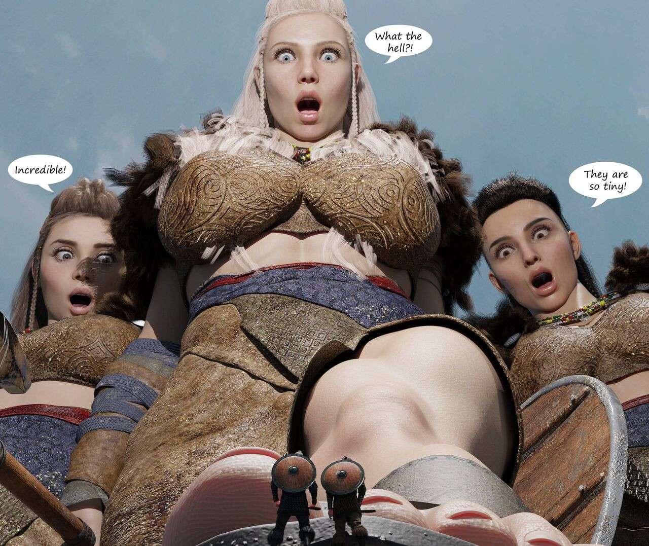 GTSFantasy1 – Vikings: Giantess Queen of Kattegat