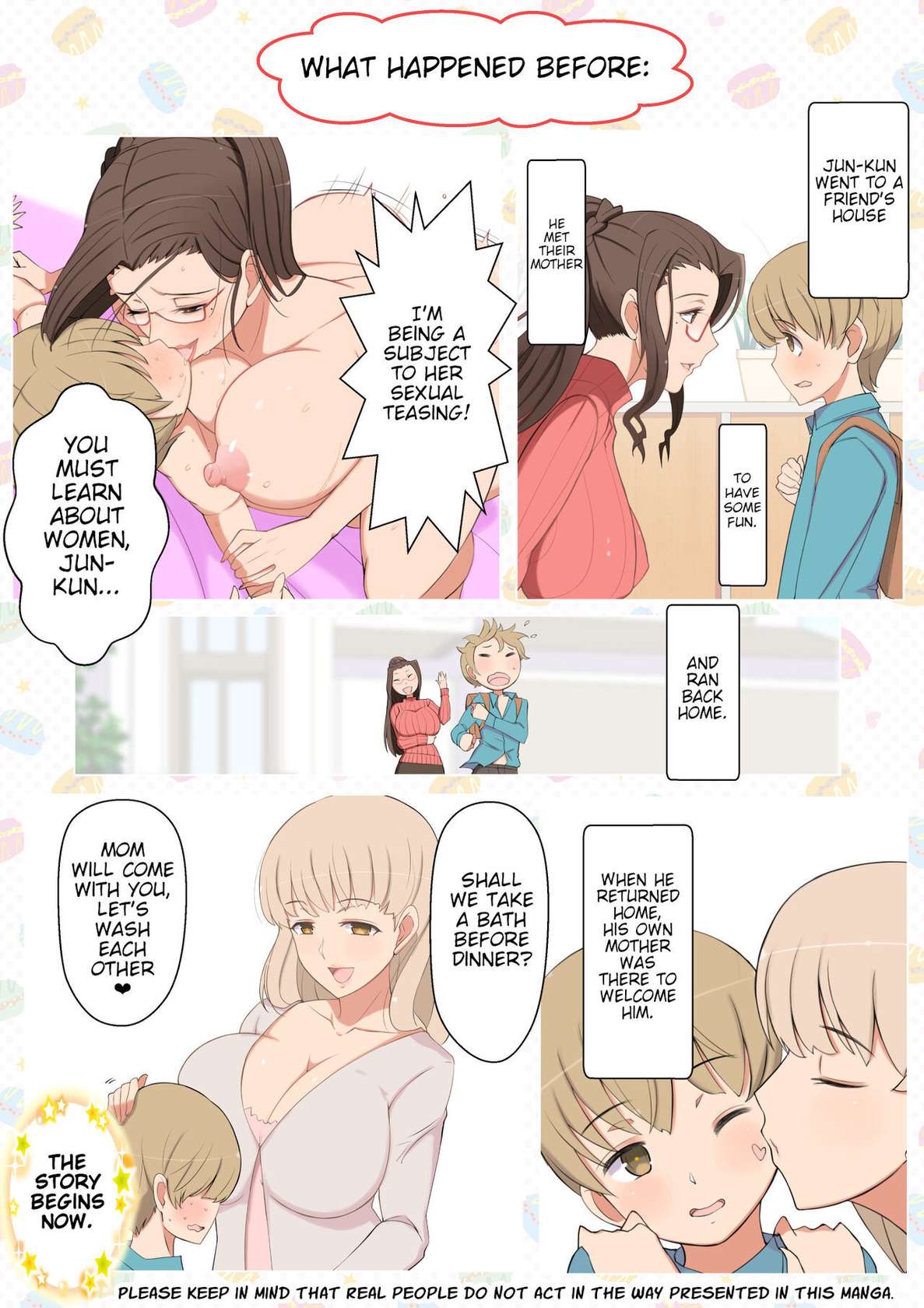 [YoshiYoshi-ya] Jun-kun to Maa-kun no Mama ni H na Itazura Daisakusen | Jun-kun and Maa-kun, a Grand Strategy of Lewd Teasing With Mom [English]