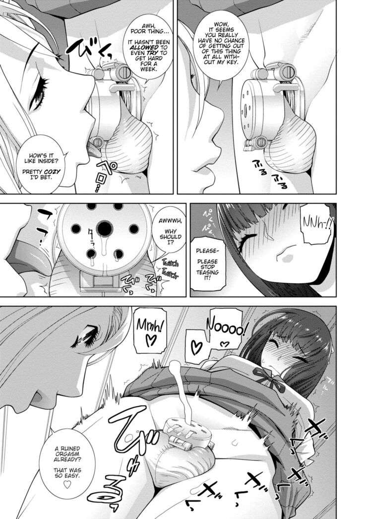 Stepbrother Forced To Crossdress and Raped by Stepsister - Chapter 4: My Step-sis Controls My Cock! - Imouto ni Okasareru Kyousei Josou Ani