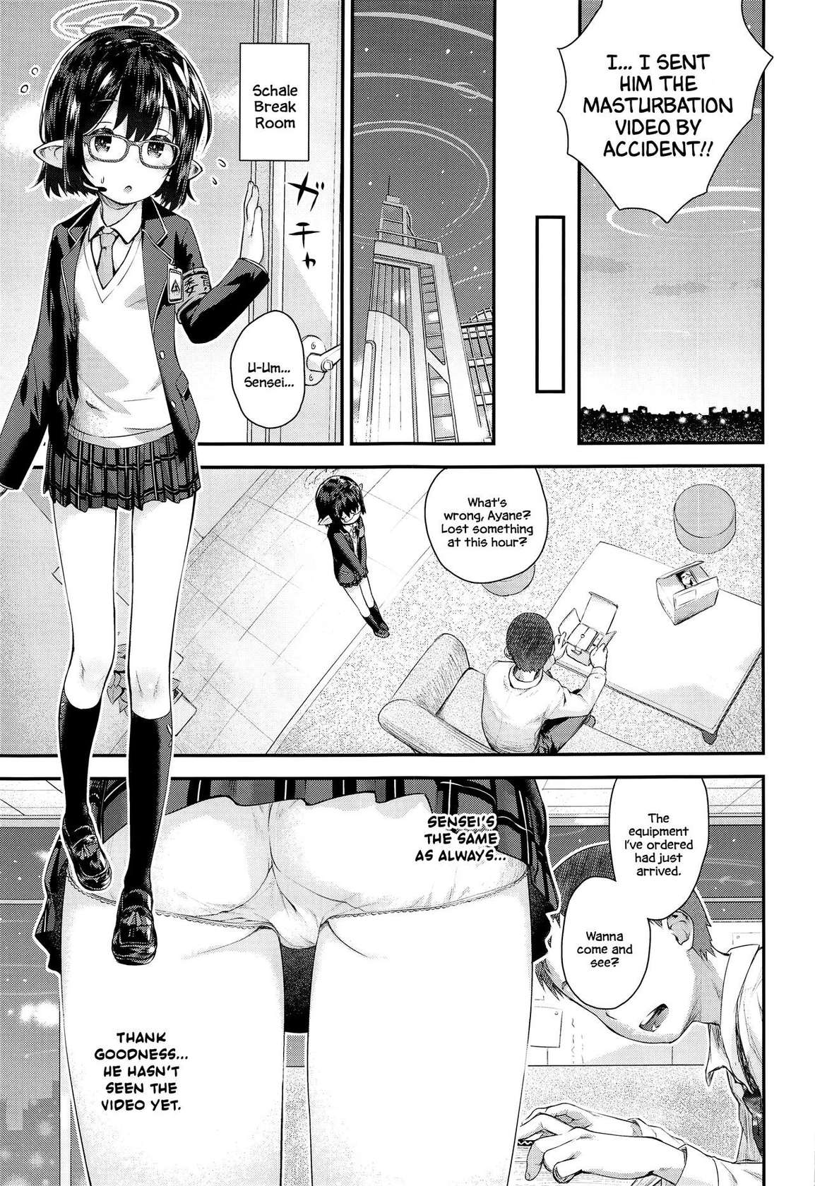 (CT41) [Jido-Hikki (Kokekokko Coma)] Ayane Otomari Report desu! (Blue Archive) [English] [DAJI's TLs]