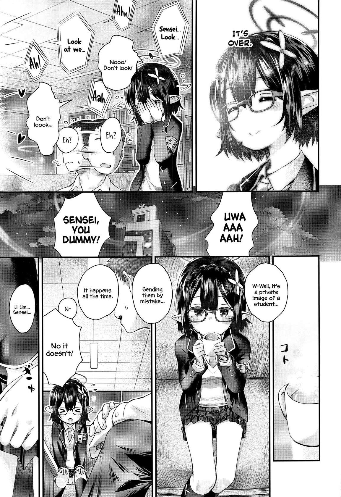 (CT41) [Jido-Hikki (Kokekokko Coma)] Ayane Otomari Report desu! (Blue Archive) [English] [DAJI's TLs]