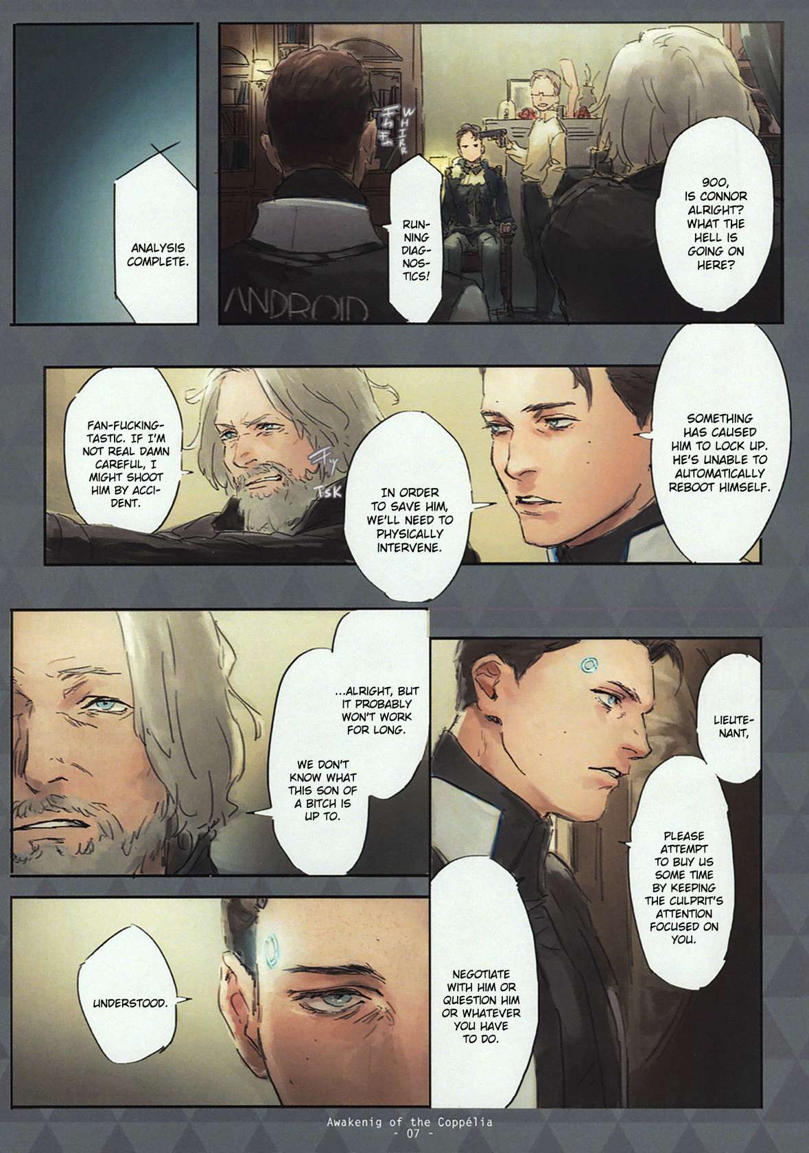 [vegetable] Awakening of Copper (Detroit Become Human) [English]