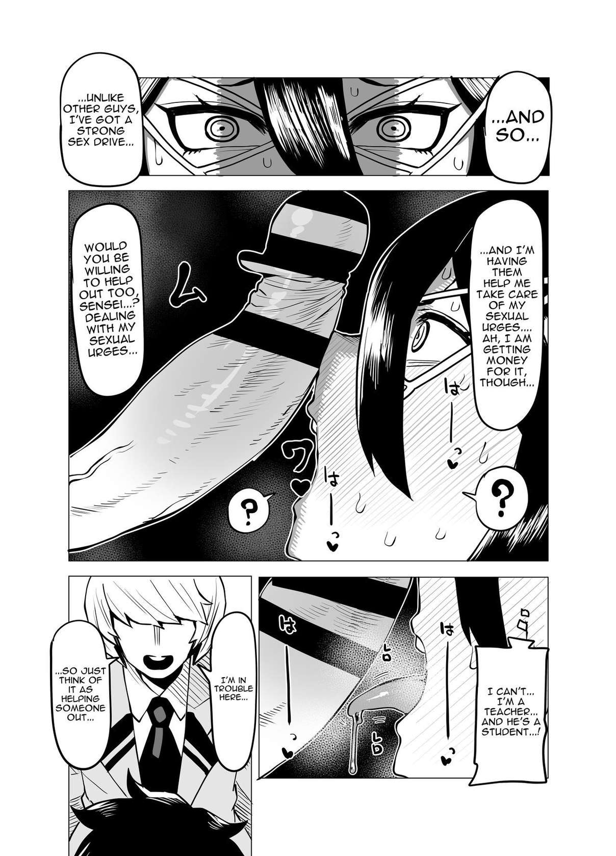 [Oekaki Kaki] Teisou Gyakuten Butsu ~Midnight no Baai~ (Boku no Hero Academia) /  Inverted Morality Academia ~Midnight's Case~ [English] {Doujins.com}