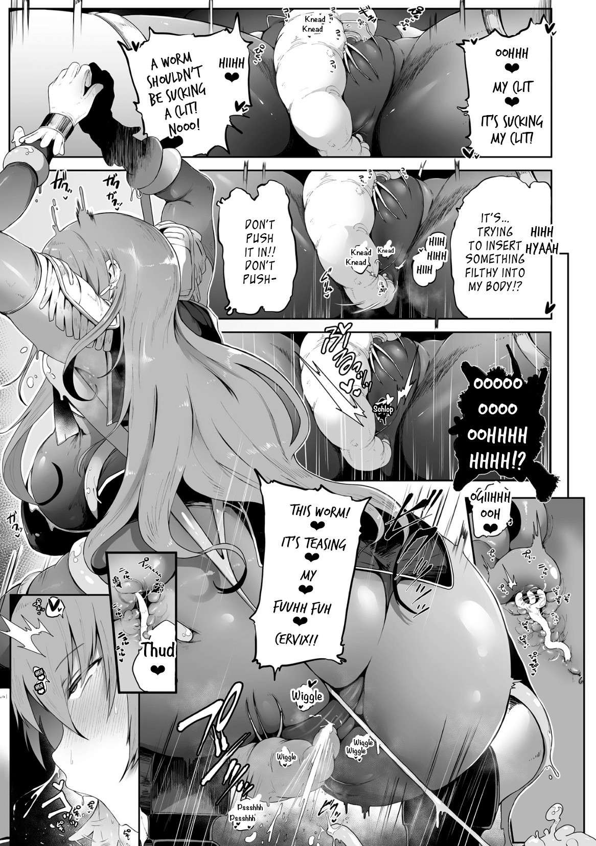 [Shiworiita] Haiboku Onna Hunter, Chuu Kan Sanran ([Anthology] Kukkoro Heroines Vol. 23 [Digital] p141-158) [English] [EroGPx]