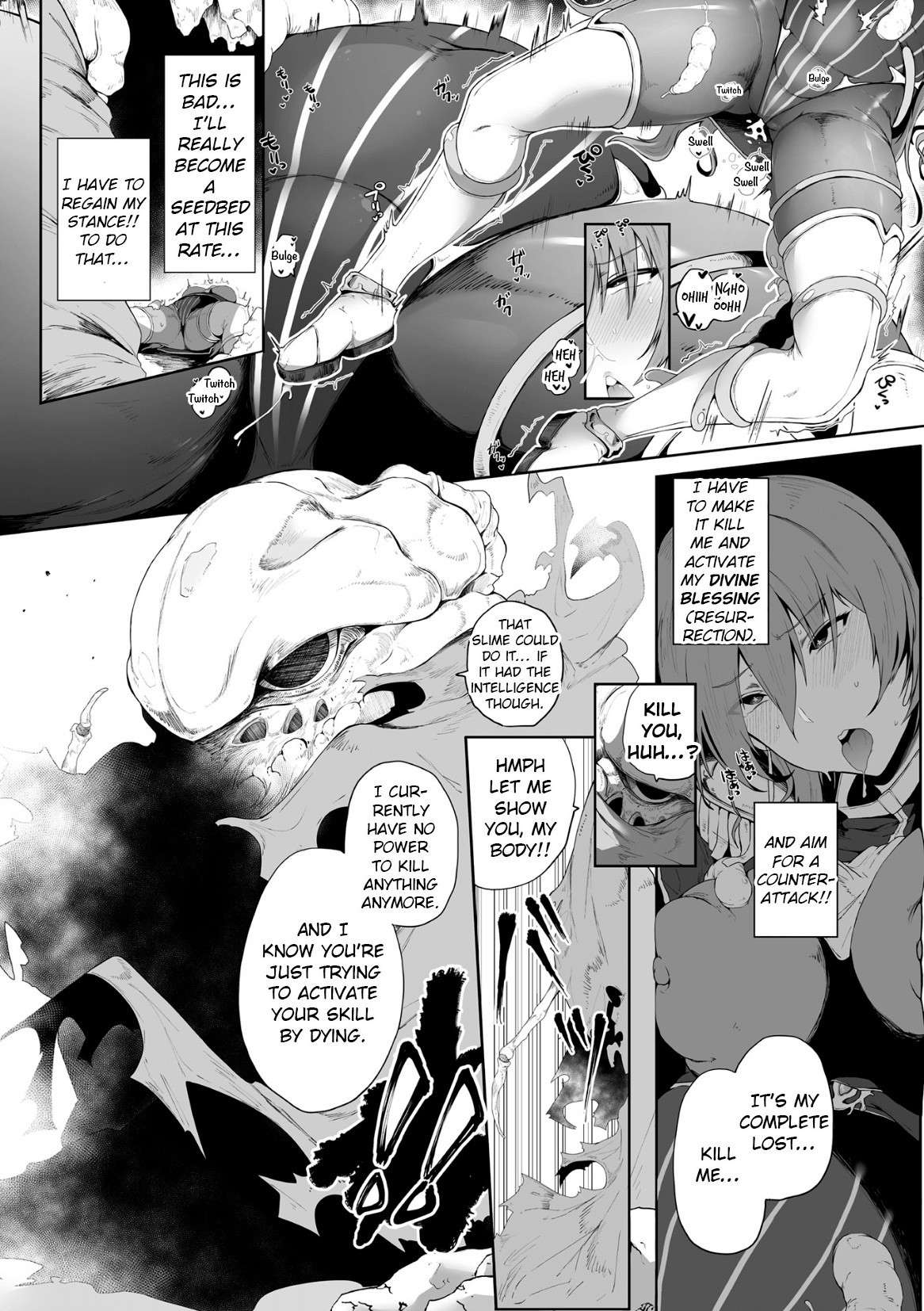 [Shiworiita] Haiboku Onna Hunter, Chuu Kan Sanran ([Anthology] Kukkoro Heroines Vol. 23 [Digital] p141-158) [English] [EroGPx]