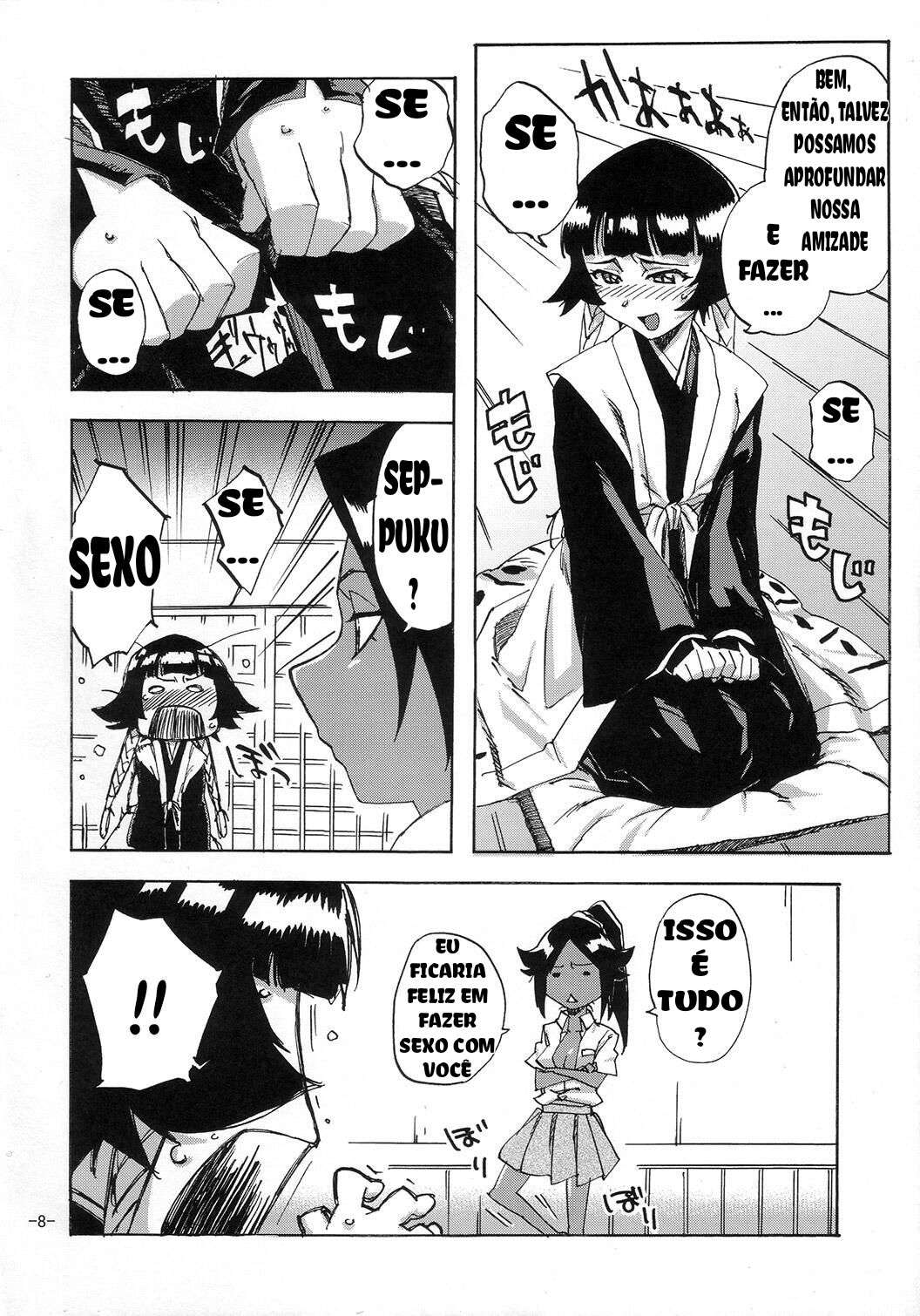 (C73) [Rabbit House (Akimoto Karma)] Neko Bachi Super (Bleach) [Portuguese-BR]