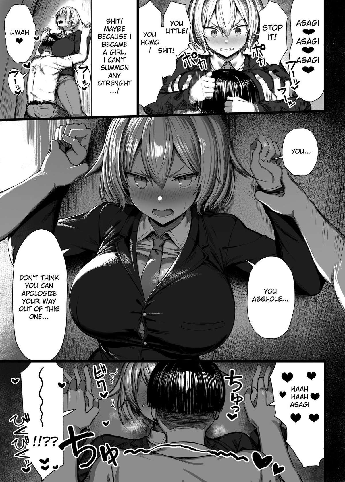 (C102) [MOSQUITONE. (Great Mosu)] My Bully, Turned Into A Girl. [English][PHILO]