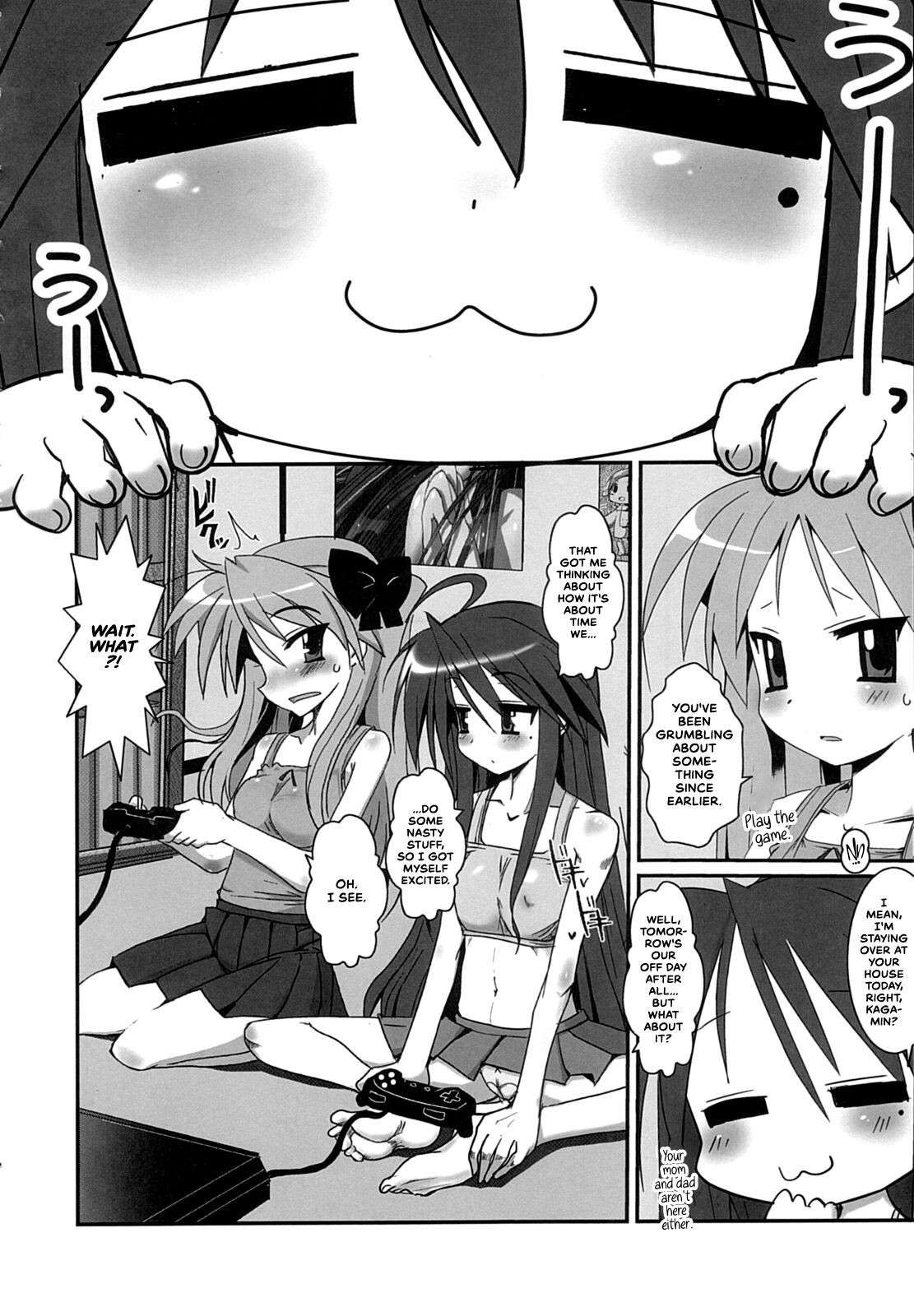 (C72) [Yomotsu Hirasaka (bbsacon)] Ai dayo Kagamin (Lucky Star) [English] [CulturedCommissions]