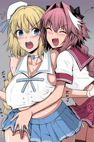 [Ankoman] Astolfo, Jeanne to Nakayoku suru (Fate/Grand Order) [Russian] [FateNightGrand] [Colorized]