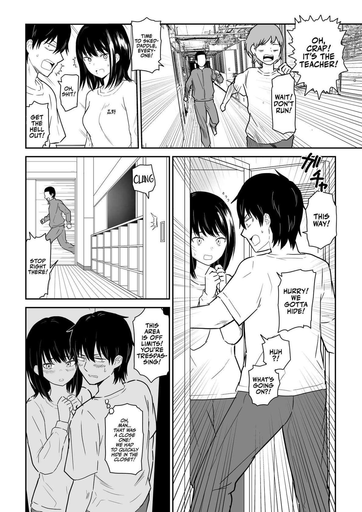 [Niji-Teru] Mitsu na Locker de YouCha J〇 to Noukou Sesshoku | Passionate Hidden Sex in a locker with the class's Madonna [English] [Team Rabu2]